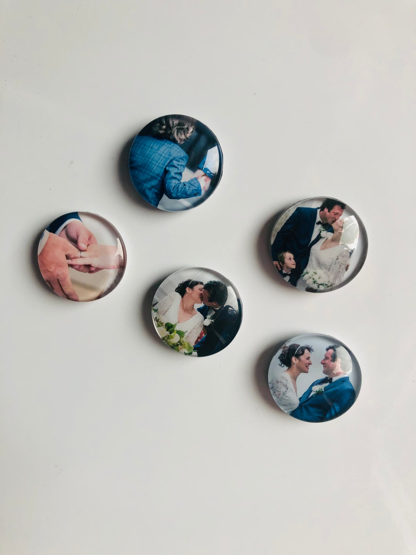 Glass Magnets (Set of 5)