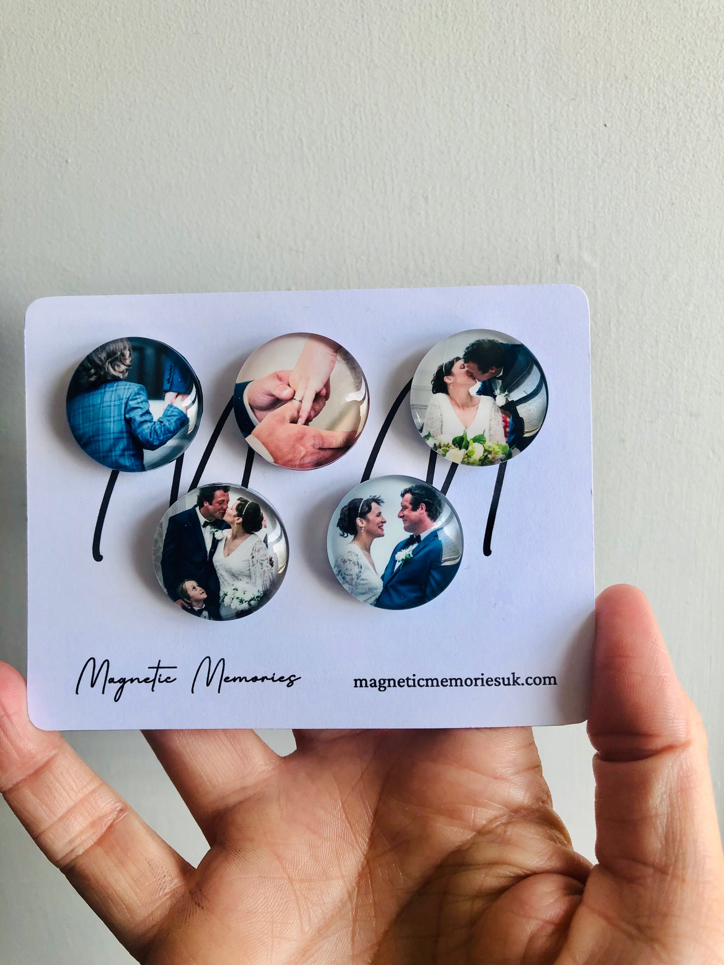 Glass Magnets (Set of 5)