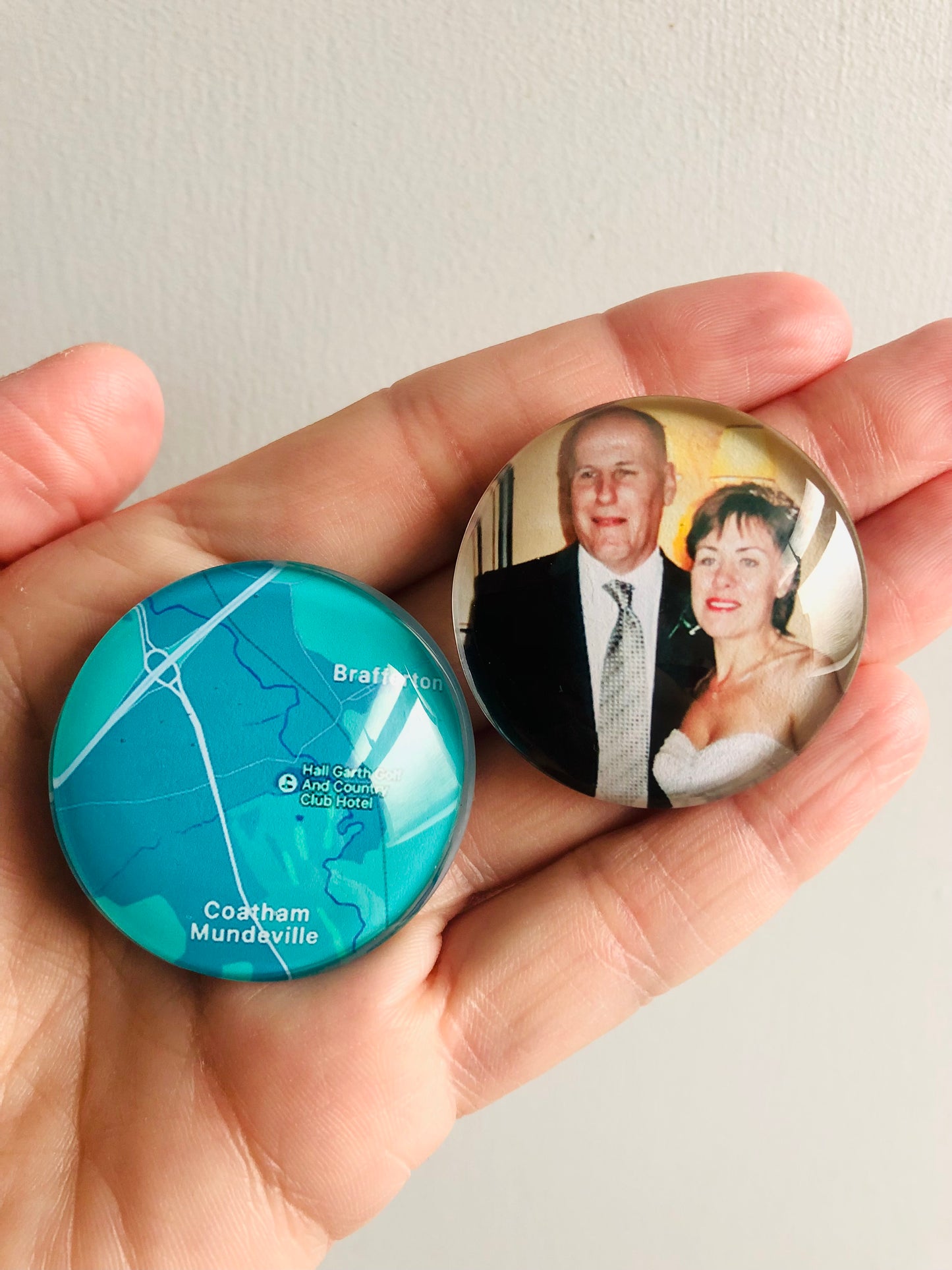 Glass Magnets (Set of 2)